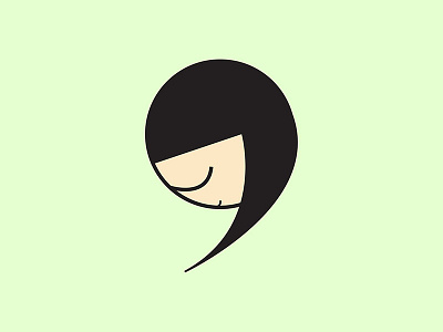Malathip brand branding cartoon face identity illustration logo minimal minimalism minimalist