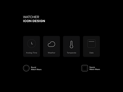 Watcher | Icon Pack by Aryana Shakibaei for isavelev on Dribbble