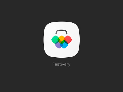 Fastivery delivery fastivery flat ios logo simple