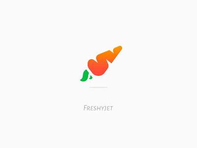 FreshyJet Logo branding fresh icon logo logo icon simple