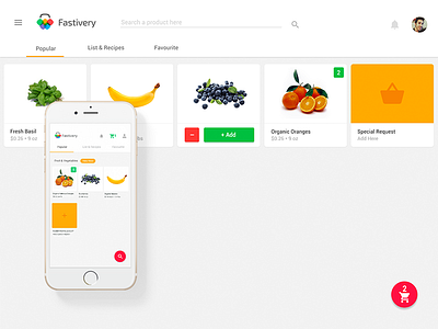 Fastivery Online Grocery Store android app application e commerce ecommerce grocery grocery store material mterial design clean online shopping shopping website