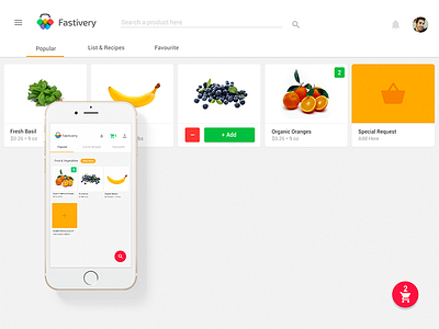 Fastivery Online Grocery Store