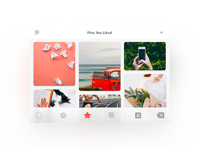 Pinterest Keyboard design ios ios9 iphone keyboard pin pins pinterest type ui