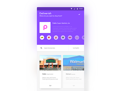 Select Store delivery ecommerce food grocery grocery store list material material design shop shopping store supermarket