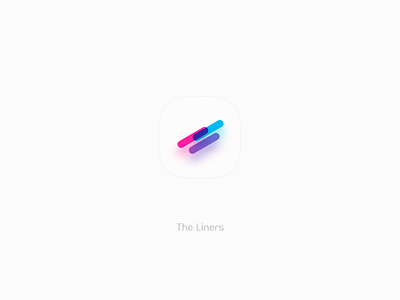 The Liners | Logo app icon brand brand identity branding colourful design icon identity line logo logotype symbol