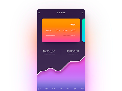 Credit Card Mobile App Concept