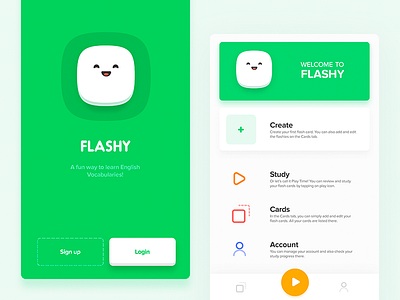 Flashy App app e learn education english flash flash card game green iran learning teach tehran vocabularies