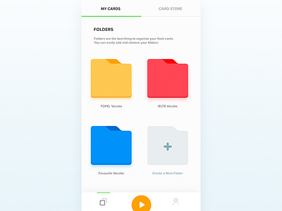 Flashy | Vocab Folder app e learn education english flash flash card folder game iran learning teach tehran vocabularies