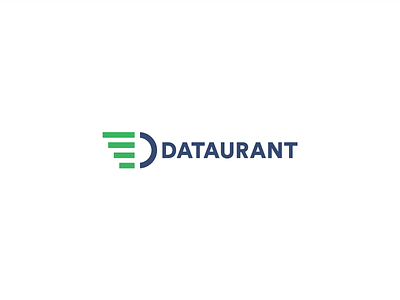 Dataurant Logo Concept #2 bar graph bottle business concept data design food fork gourmet logo sketch