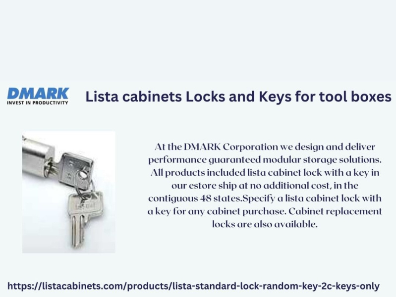 Lista Locks and Keys for tool boxes by Dmark on Dribbble