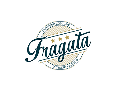 Fragata Clothing Company Logo branding clothing design handwriting lettering logo traditional typography