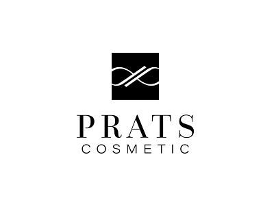 Prats Cosmetic Logo beauty beleza branding cosmetics infinito infinity luxury skincare visual identity