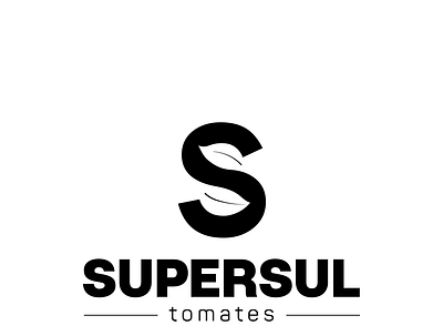 Logo | Supersul Tomates branding design leaf leaves logo nature tomato tomatoes visual identity