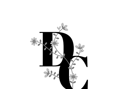 Logo | Deysi Chaves branding c logo classic cute d logo design feminine floral flower logo visual identity woman