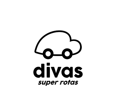 Logo | Divas beetle branding carro coração cute design driver fofo fusca heart logo transporte visual identity