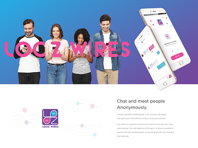 Loozwires android app design avatars creative dating app emojis icons ios app design online dating ui ux design web app