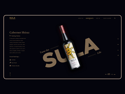 Sula Wine behance black clean dailyui design designinspiration dribbble dribbble best shot graphicdesign graphicdesigner landingpage shop sula ui concept uidesign uiux web webdesign webdesigner wine