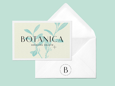 Botanica Stationery brand design brand identity brand strategy branding branding design card design logo logotype stationery