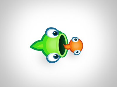 Tasty Tadpoles - Nom'd app character design game illustration