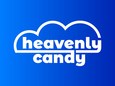 Heavenly Candy Co. Logo branding candy design georgia logo logos logotype vector wordmark