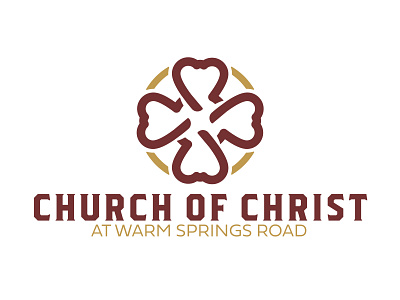 The Heart-Cross brand design branding church church design church logo church of christ design logo logos
