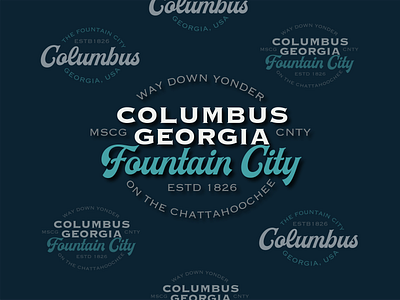Columbus, GA Badge badge badge design columbus georgia