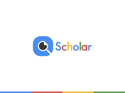 Google Scholar Alternative Logo Design academic academy google redesign scholar school search