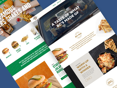 White Spot & Triple O's agency branding design food food and drink homepage iamota product resturant ui ux design ui design ux design