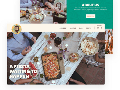 Que Pasa Foods agency chips design ecommerce food grid design iamota information product ui ux design ux design