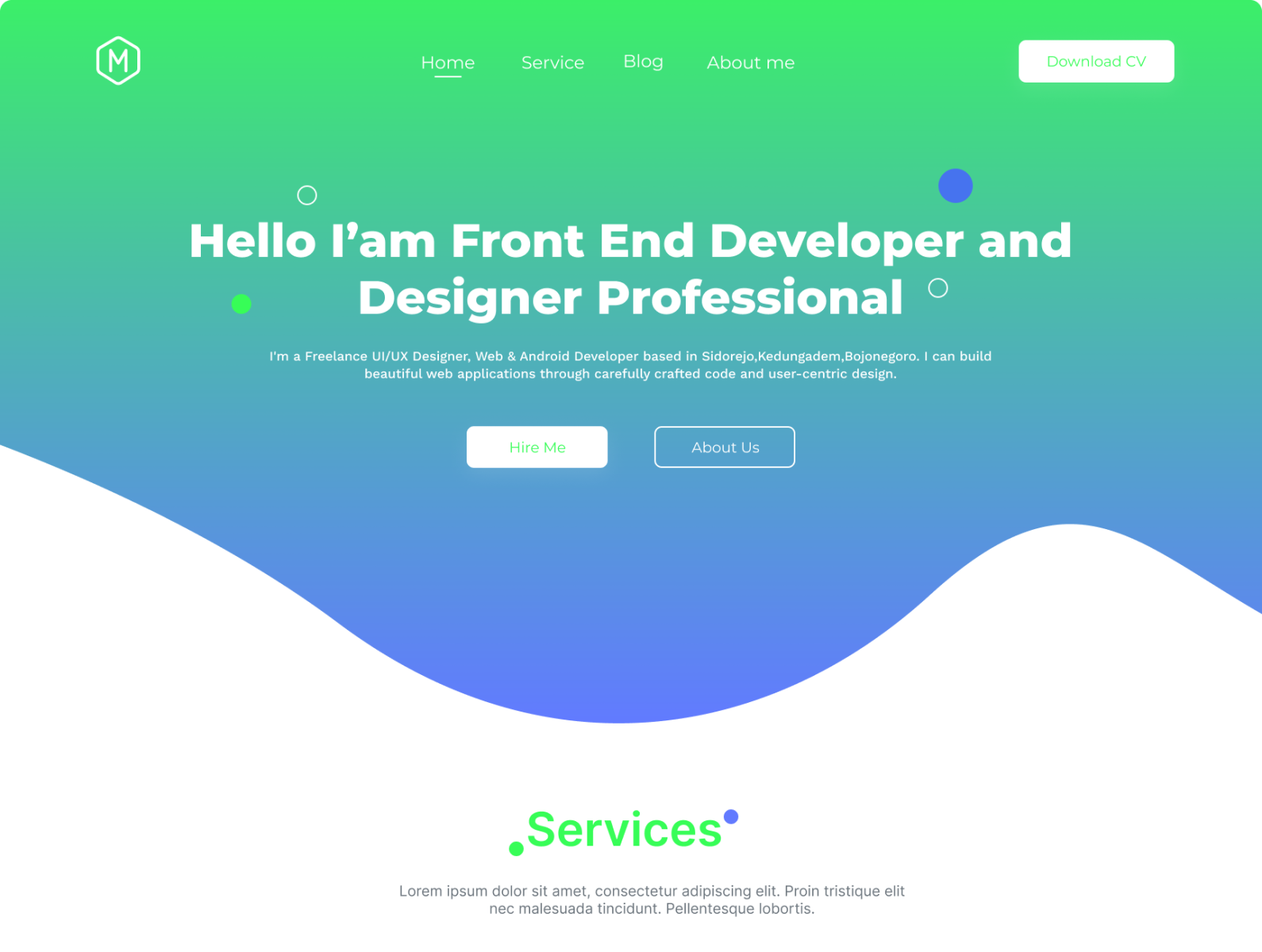 Portofolio by muhammad mubaroq on Dribbble