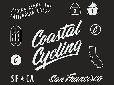 Coastal Cycling Brand Identity