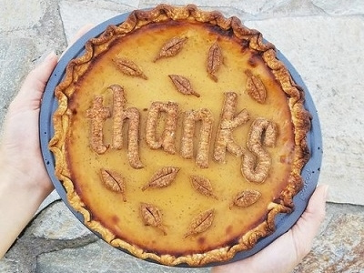 Pie Lettering