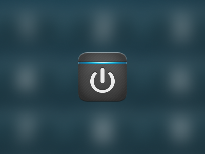 KDDI app icon candidate (2012) android app icon icons ios iphone power remote ui user interface