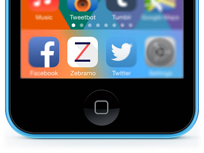 ZEBRAMO - App Icon app app icon clean icon icons ios iphone ui user interface