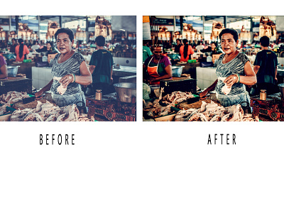 BEFORE AFTER P.2 design graphic design illustration photoshop