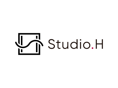 Studio.H beauty brand branding hair salon