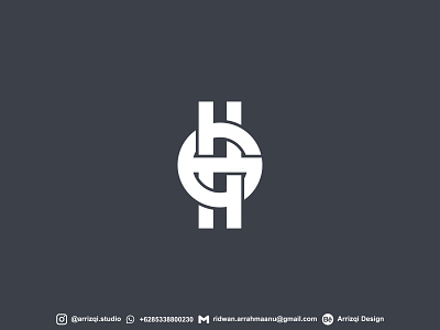 HG Monogram Logo Design apparel branding design graphic design illustration logo logodesign monogram typography
