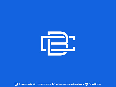 BC Monogram Logo Design apparel branding design graphic design illustration logo logodesign monogram typography
