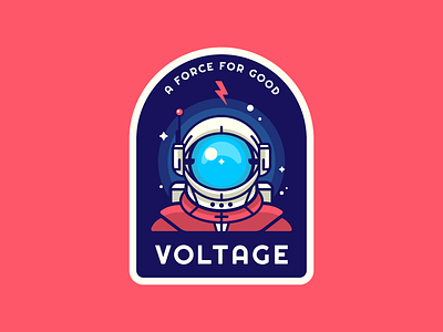 Voltage Astronaut Patch