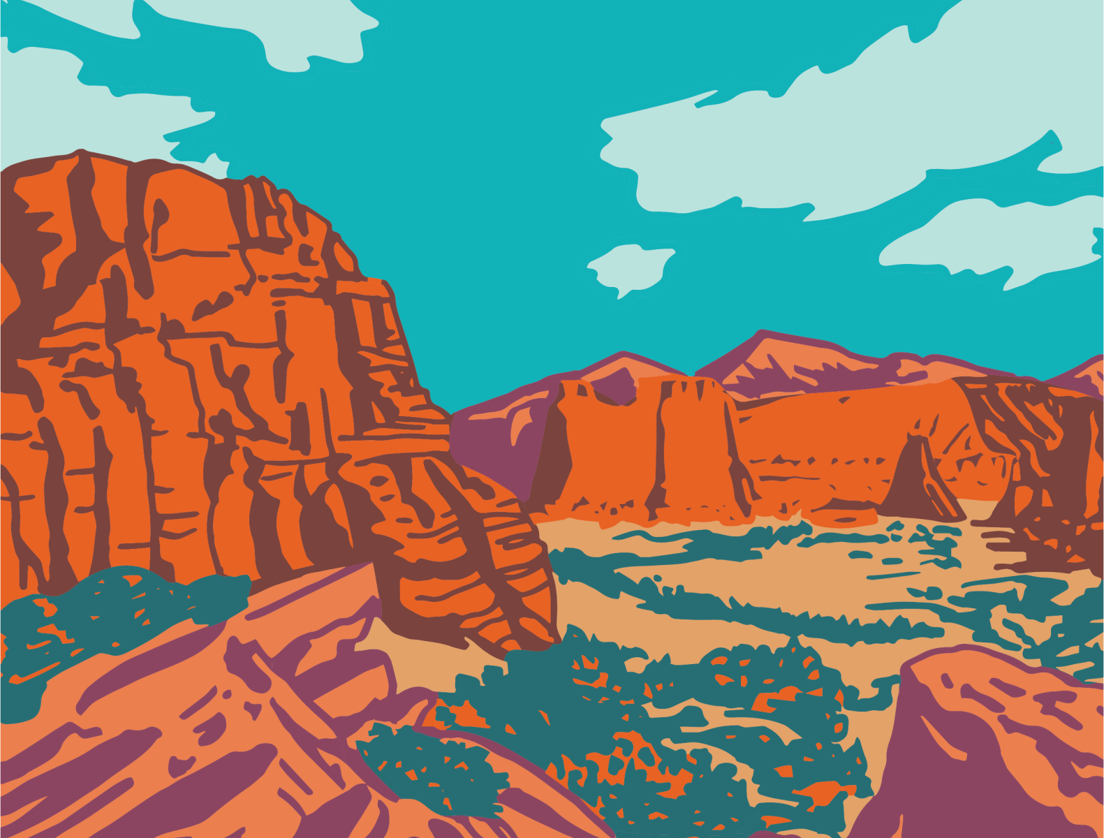 Capital Reef by Nicole Didusch on Dribbble