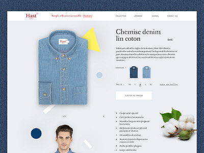 Hast Shirts - e-commerce pitch e commerce fashion shirt shop shopping