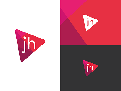 Jh logo brand identity logo visual