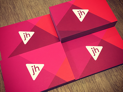 JH business cards brand business cards identity visual