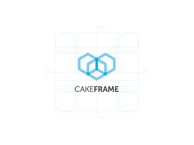 Cake Frame logo brand cake frame logo