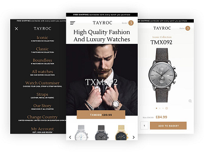 Tyrol Mobile Screens ecommerce mobile watch