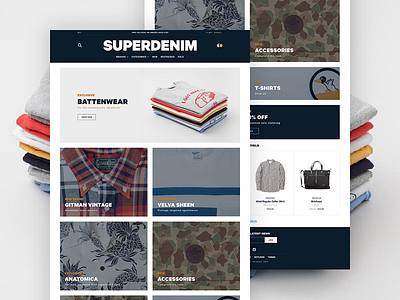 Superdenim Home Full ecommerce fashion