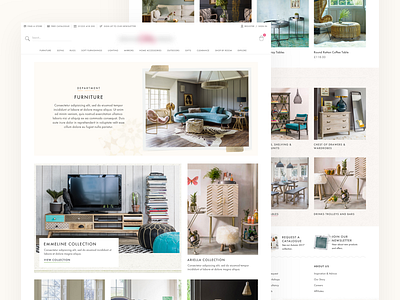 Category Page category category page furniture lifestyle listing page photography shop store