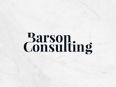 Barson Consulting Logo branding consulting design identity logo logodesign logotyp swedish