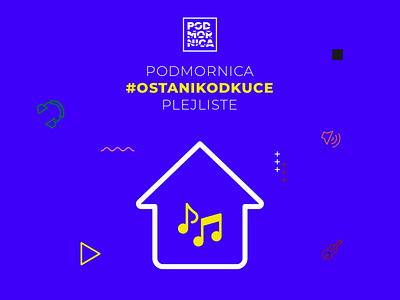 Podmornica #OstaniKodKuce Plejliste music music selection ostanikodkuce playlist stayhome youtube