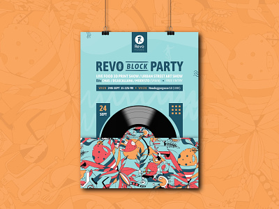 Revo Block Party design foods party revo